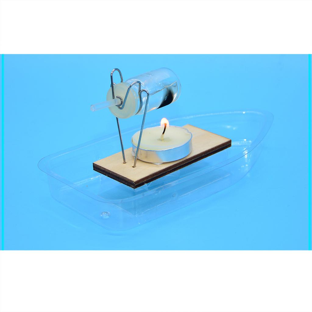 プラスチック製の蒸気船模型。物理学の教育用おもちゃ。DIY組 - Science Kit のレビューと価格