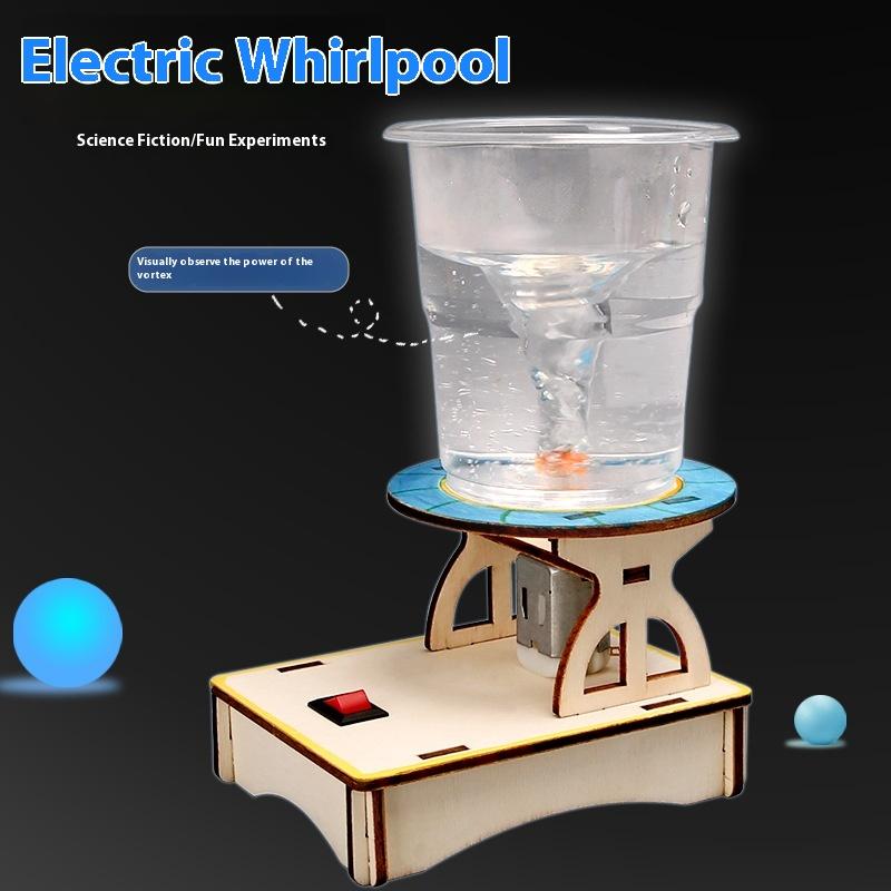 1 セット水トルネードスワールメーカー木製パズルノベルティ科 - Science Project Kit のレビューと価格