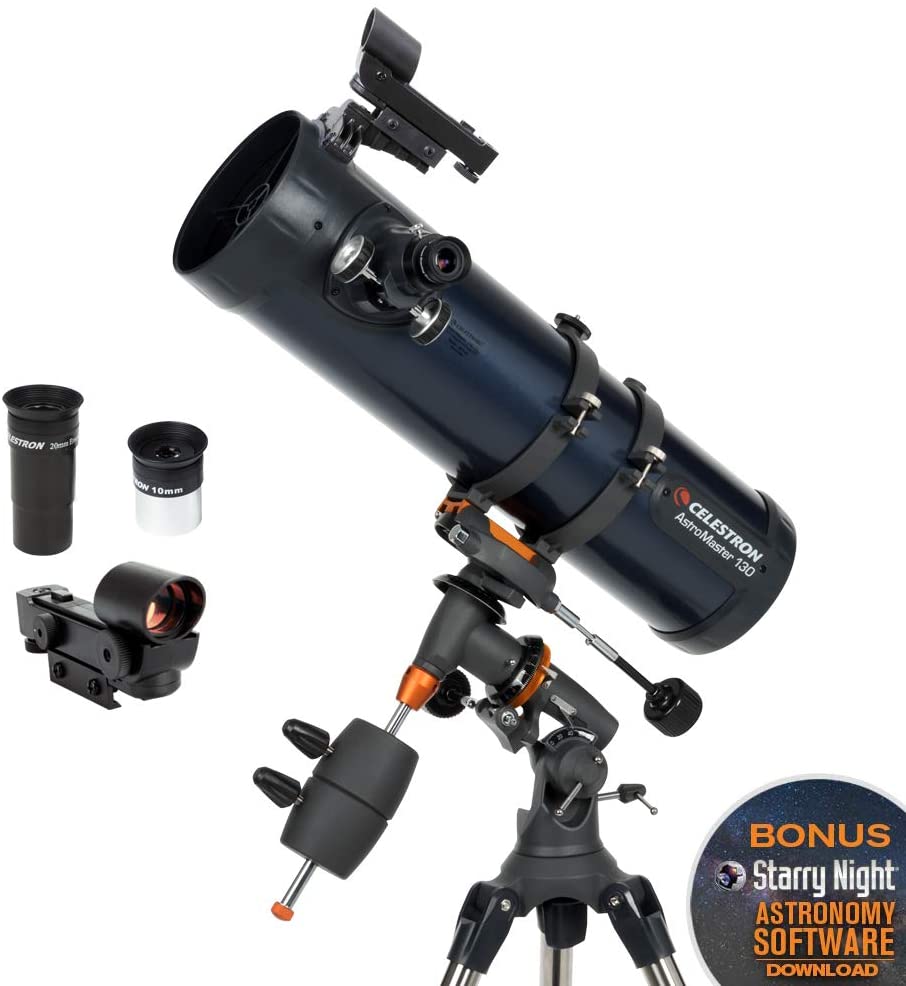 セレストロン - アストロマスター130EQニュートン式望遠 - Telescope Reflector 130 のレビューと価格