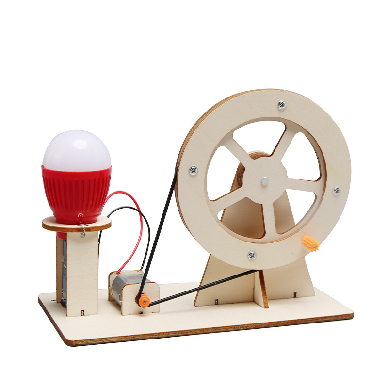 ミニ DIY ハンドクランク発電機電球 STEM 科学実験キ - Science Project Kit のレビューと価格